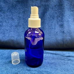 4 oz Cobalt Spray Glass Bottle
